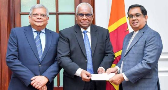 ‘Rebuilding Sri Lanka’ අරමුදලට තවත් පරිත්‍යාගයක්.